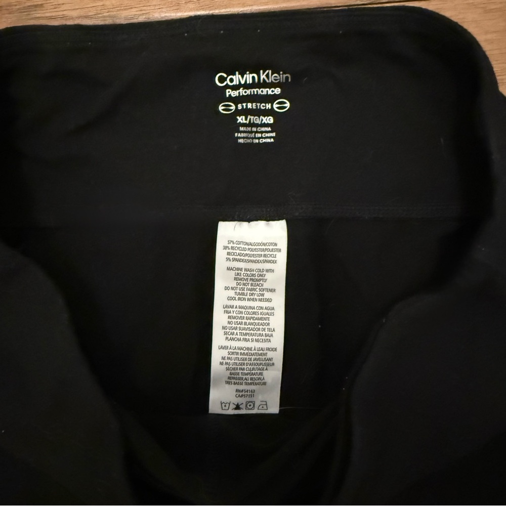 Calvin Klein Women's Black Bike Shorts with Colorful Logo - Picture 5 of 5